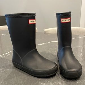 Hunter classic rain boot size 10